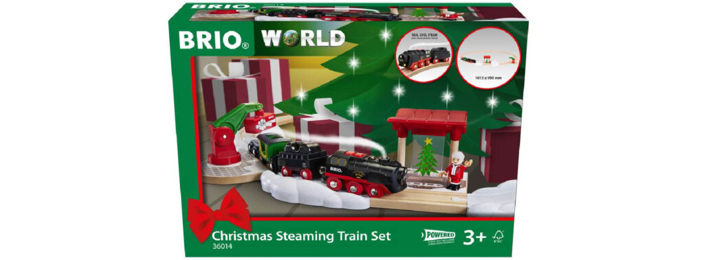 Kerstmis Stoomtrein Set - 26-delig - Afbeelding 7