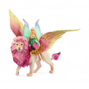 70714 Set: Elf op gevleugelde leeuw