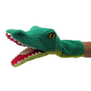 Krokodil - Klapperende Handpop 38cm